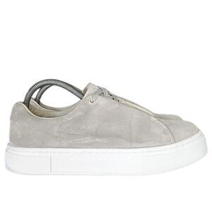 Eytys Mother Suede Grey Platform Sneakers Mens 8.5 Womens 10‎ EUR 41 Low Top
